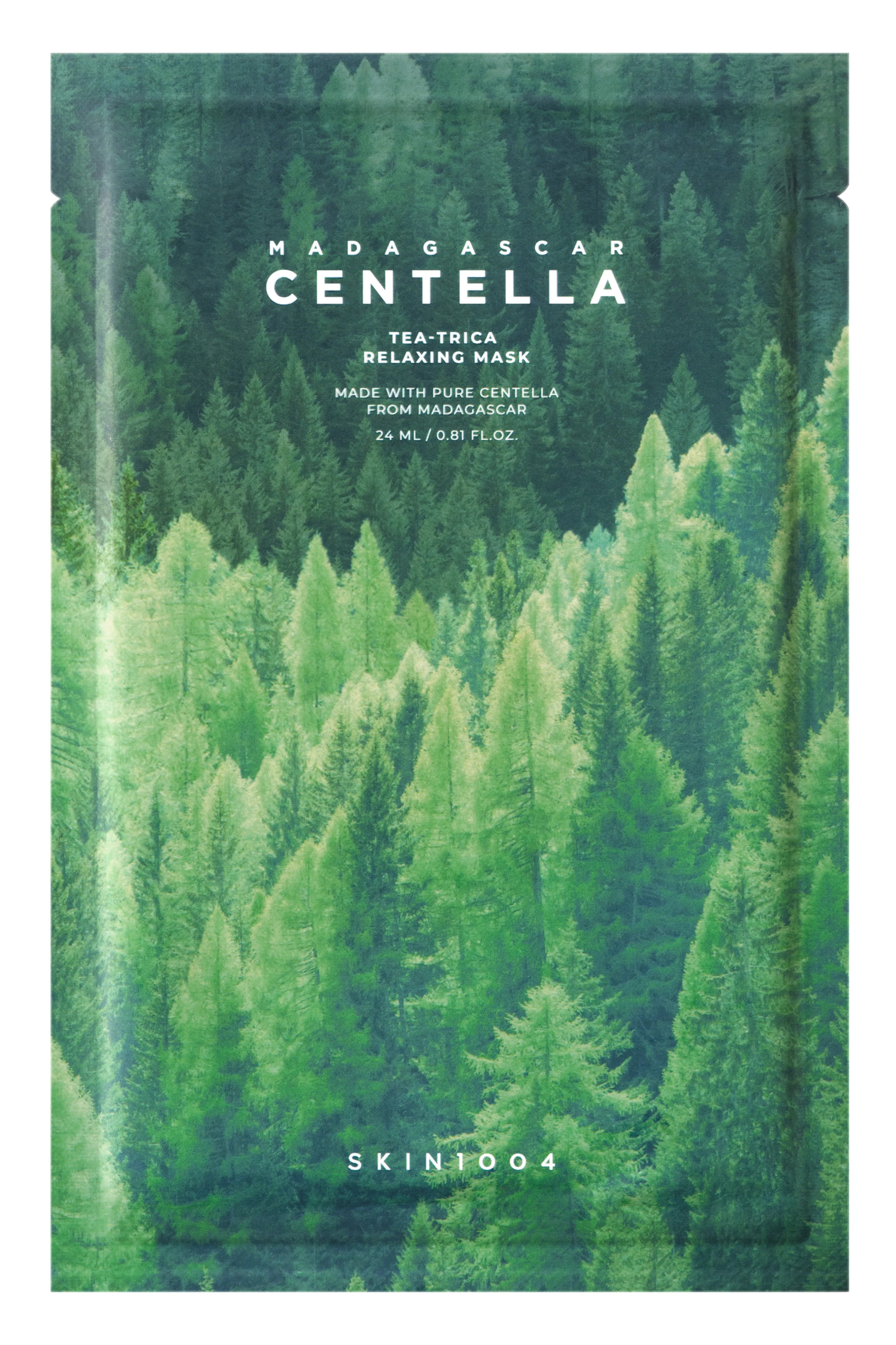 SKIN1004 Madagascar Centella Tea-Trica Relaxing Mask 24ml - single mask
