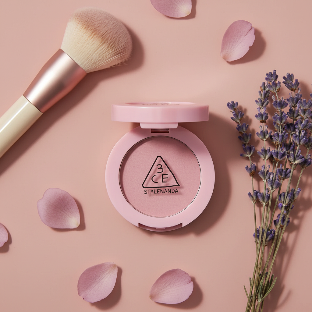 3CE Face Blush City Mauve Lifestyle