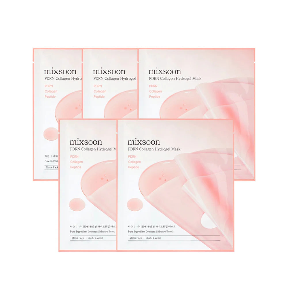 MIXSOON PDRN Collagen Hydrogel Mask (35g × 5)