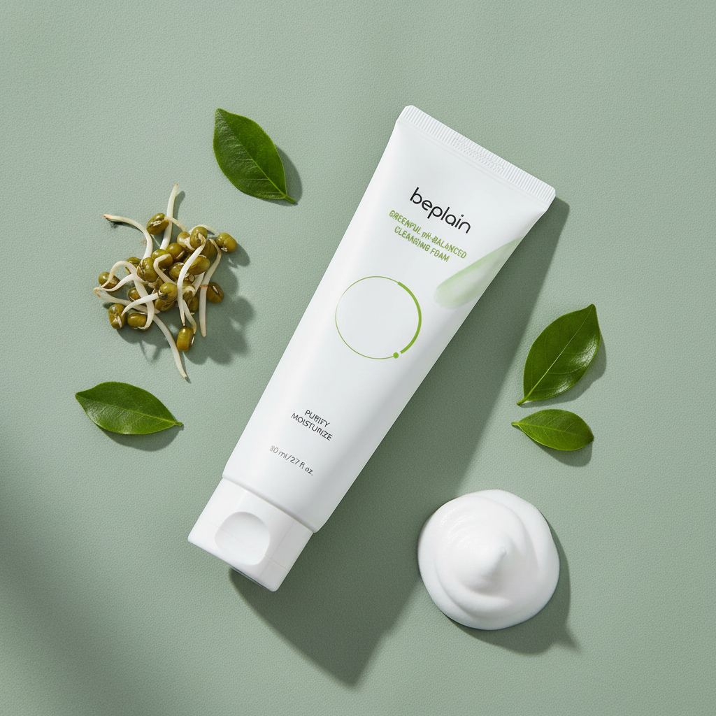 beplain Mung Bean Cleansing Foam Lifestyle