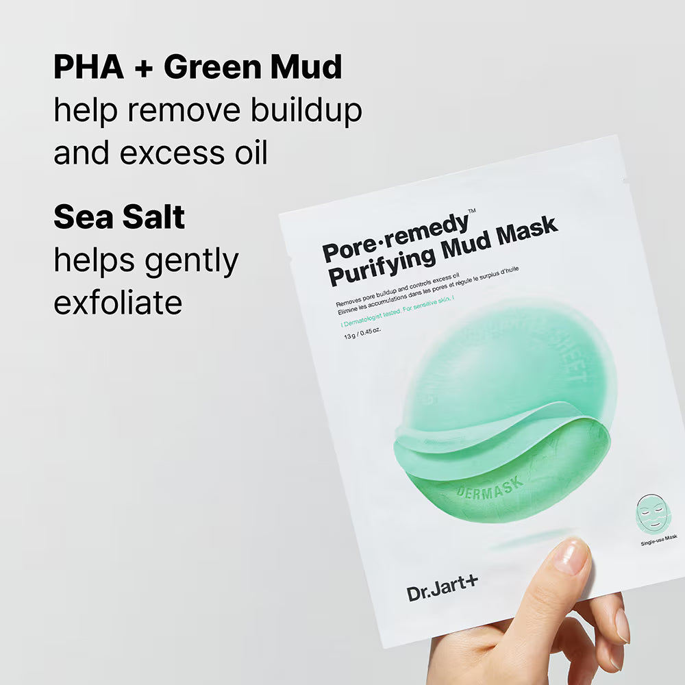 DR.JART+ Pore Remedy Purifying Mud Mask (13g × 5)
